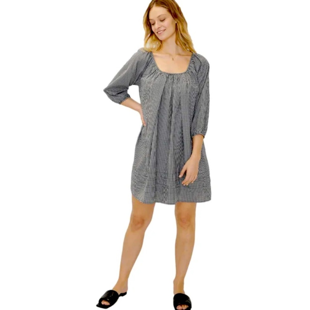 Hatch Gingham Secret Nursing Dress